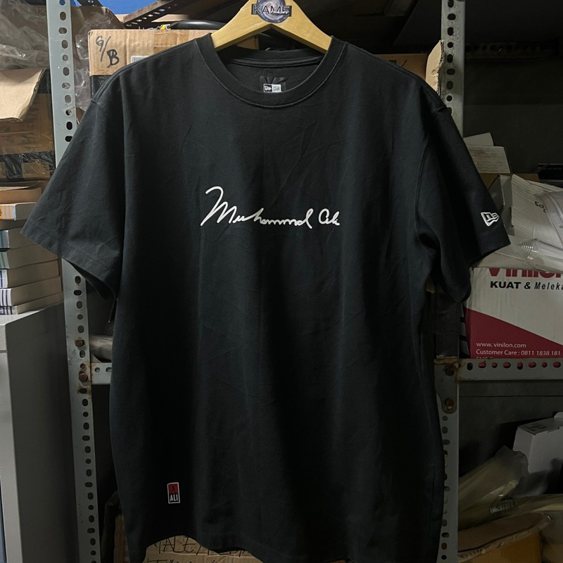 kaos new era x muhammad ali