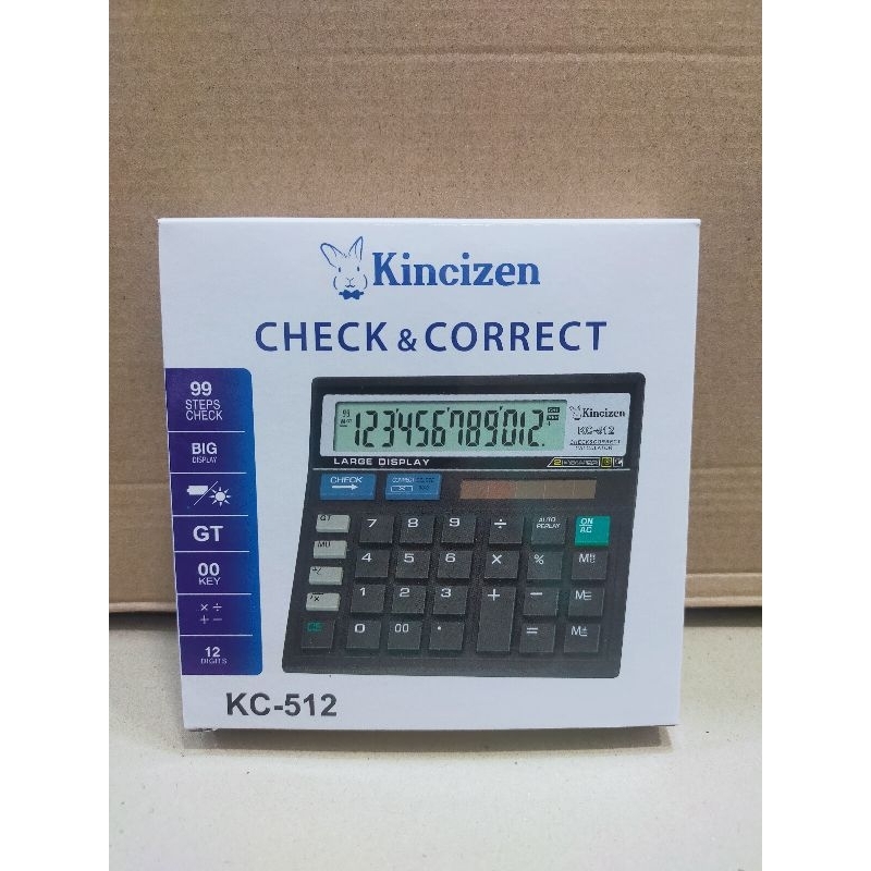 

kalkulator dagang 12 digit KC 512