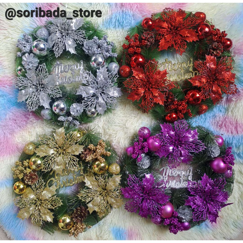 Hiasan Pintu Edisi Natal | Hiasan Pintu Premium | Hiasan Natal