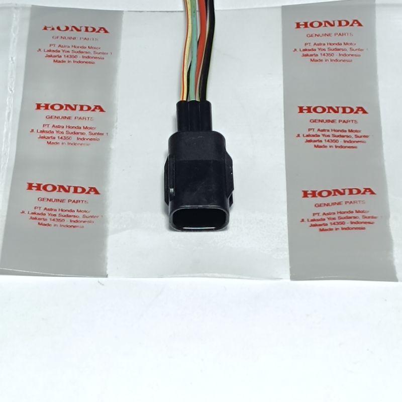 Socket soket male sensor CKP pin 6 asli ori ckp esp fi honda new vario 125 150 LED ESP