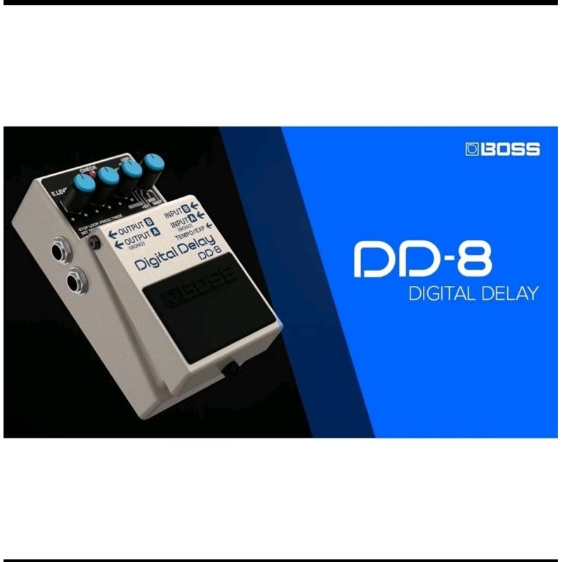 Boss DD-8 Digital Delay Guitar Effect Pedal dd8 BOSS ORIGINAL