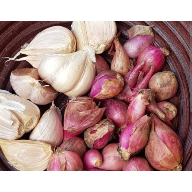 

BAWANG MERAH PUTIH CAMPUR 250 GR SAYUR SEGAR PALEMBANG