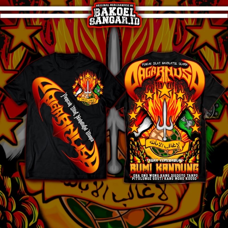 KAOS PAGAR NUSA TERBARU FULL SABLON/LAWASAN