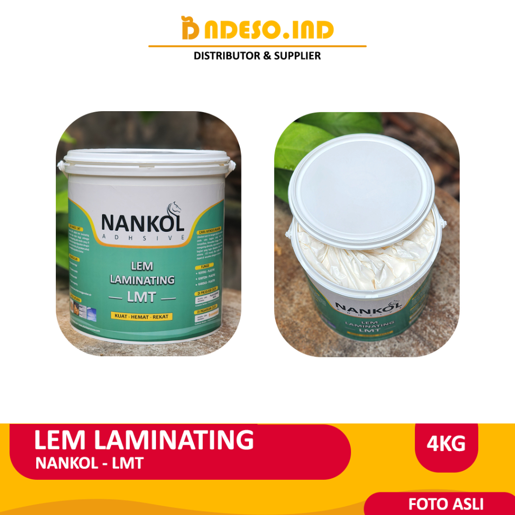 

Promo Lem Laminating Nankol LMT - 4KG