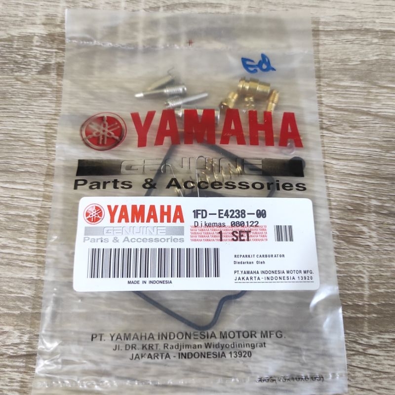 Repair kit karburator Yamaha F1Z F1ZR kode part 1FD original