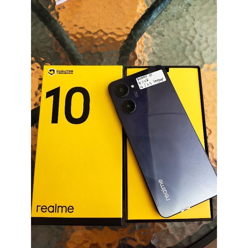 HP SECOND REALME 10 RAM 8/128 GB