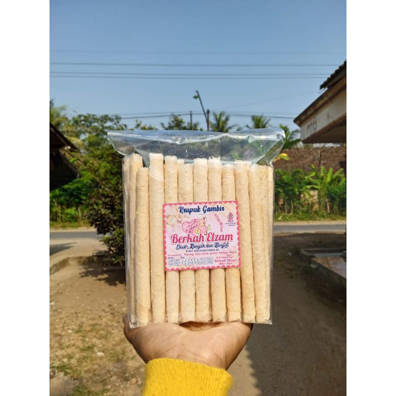 

krupuk gambir gulung manis jajanan khas blitar | camilansehatenak