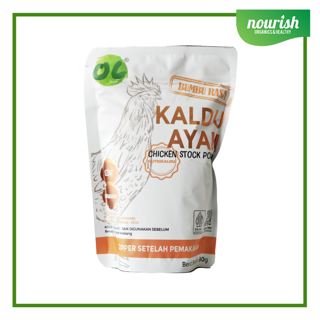 

Organic Center, Chicken Stock 80 gr (Kaldu Ayam NO MSG)-Jkut