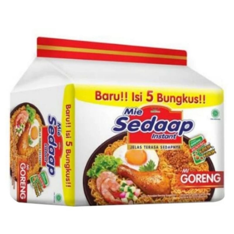 

Mie sedap goreng paket hemat isi 5 pcs