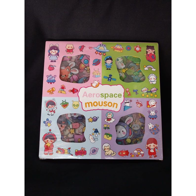 

Sticker Momo Waterproof Dapat Box isi 100 Lembar Setiker