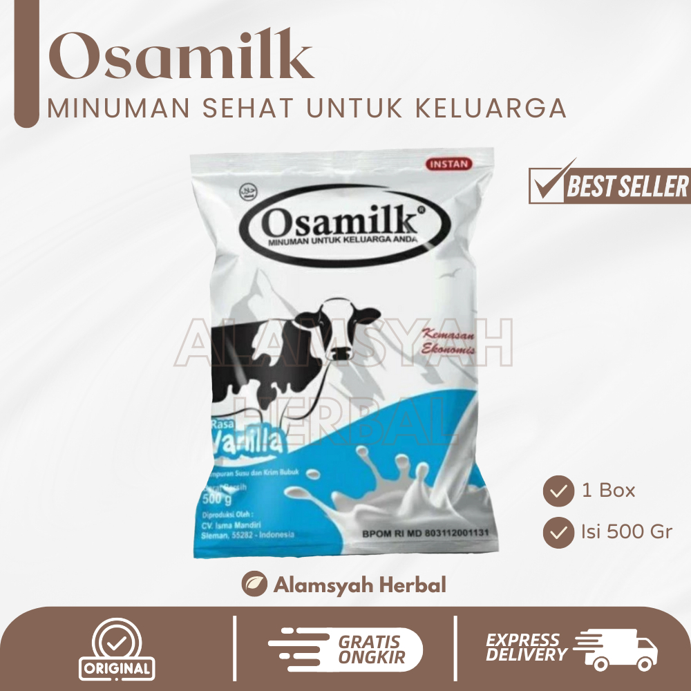 

OSAMILK | Susu Osamil Original 100% Penggemuk Badan & Penambah Nafsu Makan 500 g