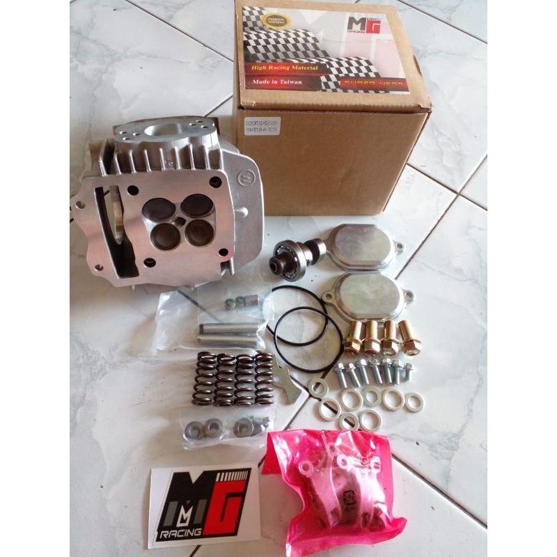 Head Supra 125 Head Kharisma 4 Klep 22/25 porting cnc