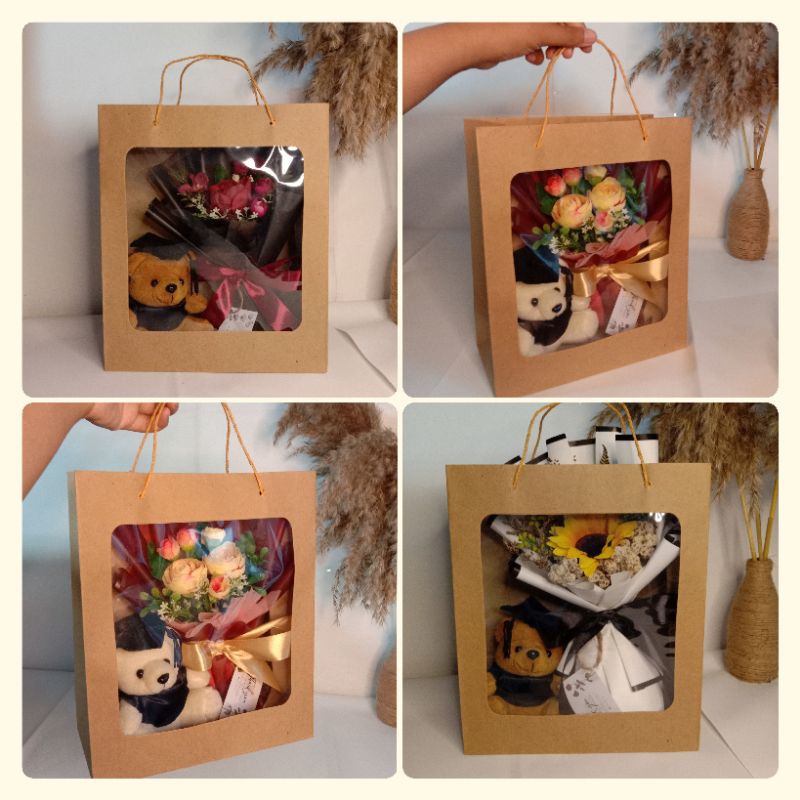 Hampers wisuda/buket wisuda/buket graduation/buket bunga kering