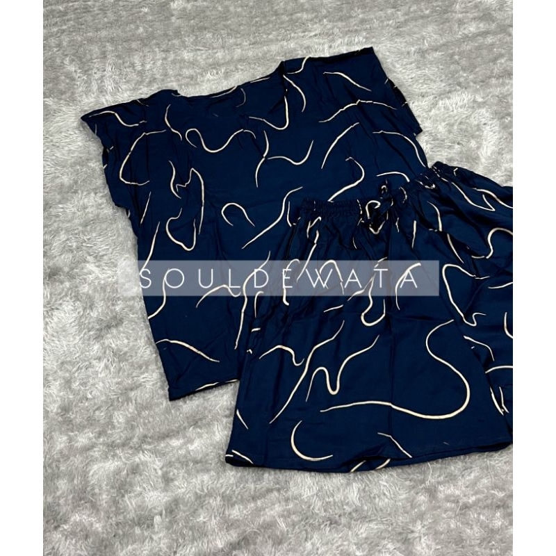 Setelan baju tidur baby doll