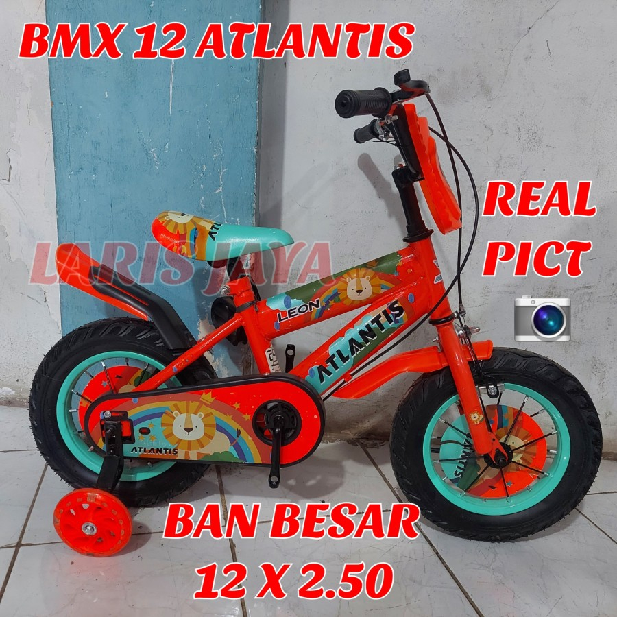 SEPEDA ANAK 12 INCH BMX 12 ATLANTIS SEPEDA BMX ANAK ATLANTIS LEON NEW
