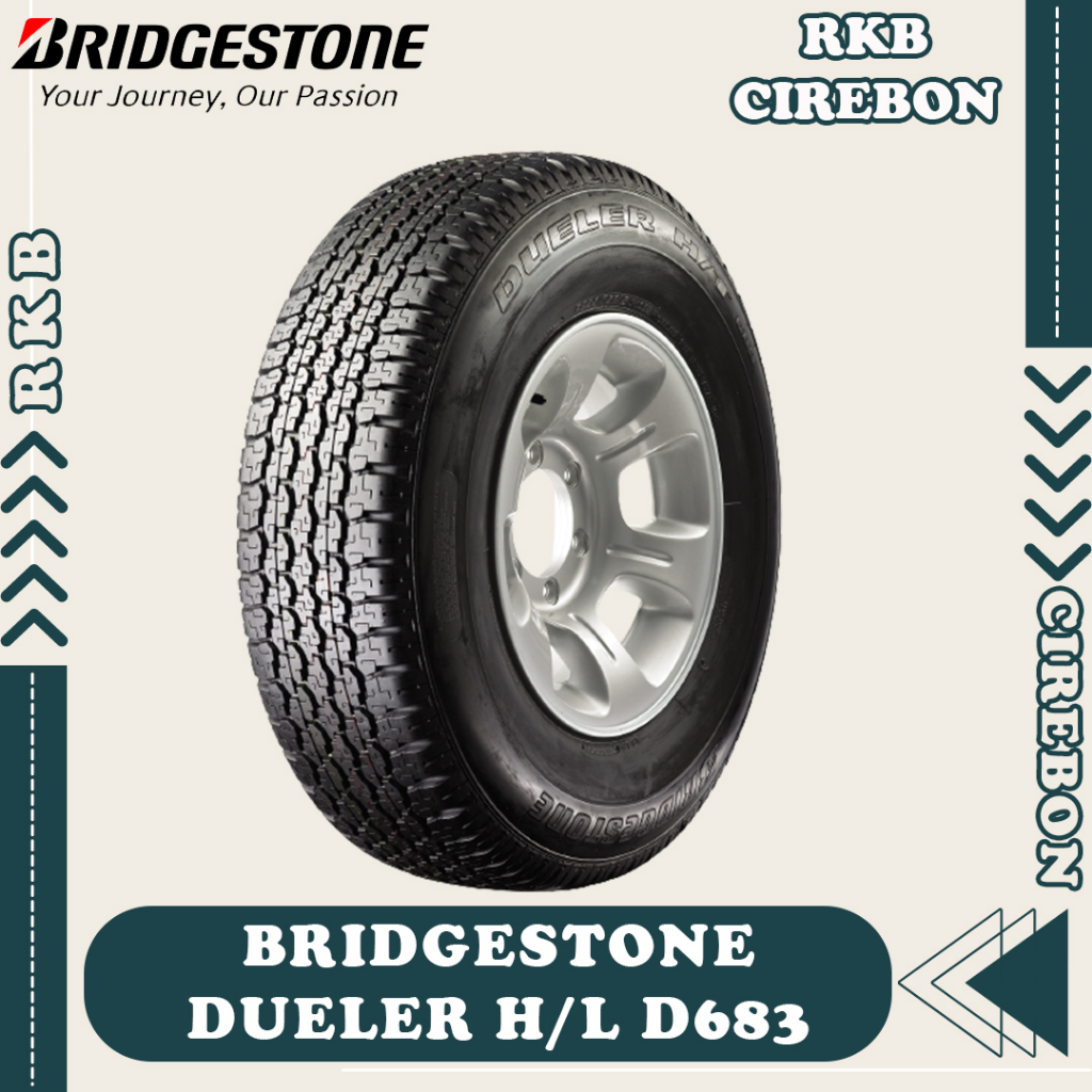 Bridgestone Dueler D683 size 235/70 R15 - Ban TAFT PANTHER TERANO