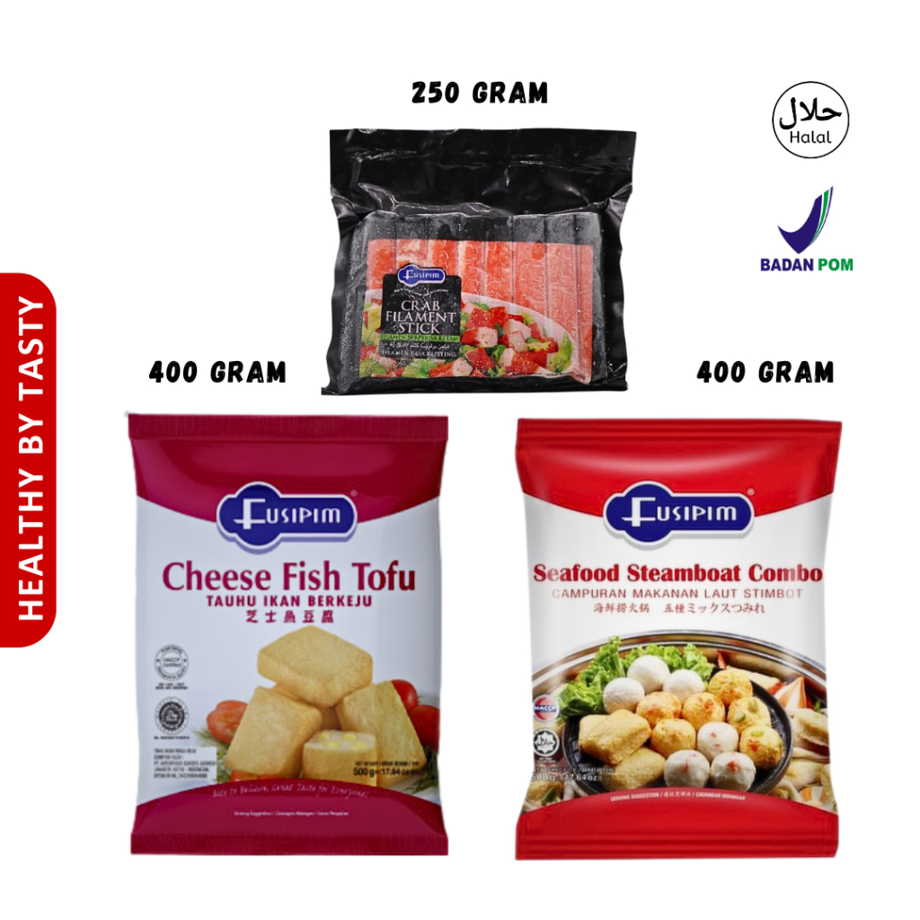 

ready.. Tahu Seafood Tahu Ikan Keju Crab Stick Tahu Ikan Campuran Hotpot