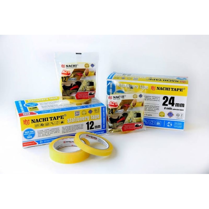 

isolasi bening / stationery tape nachi