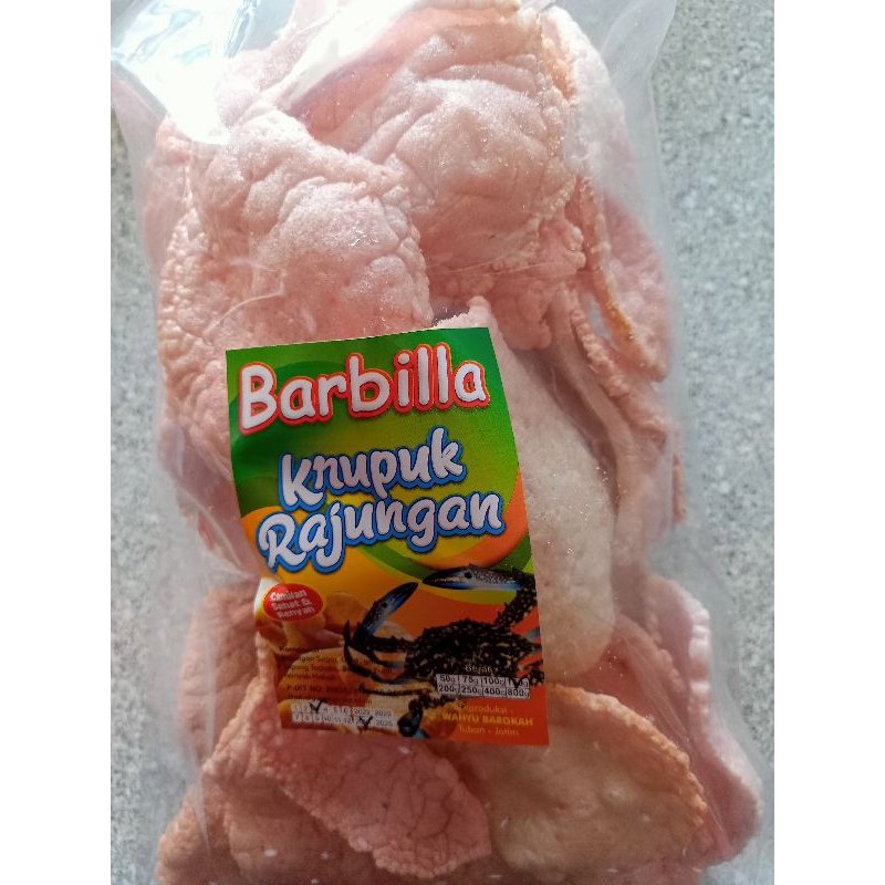 

Barbilla Krupuk Rajungan 150gr