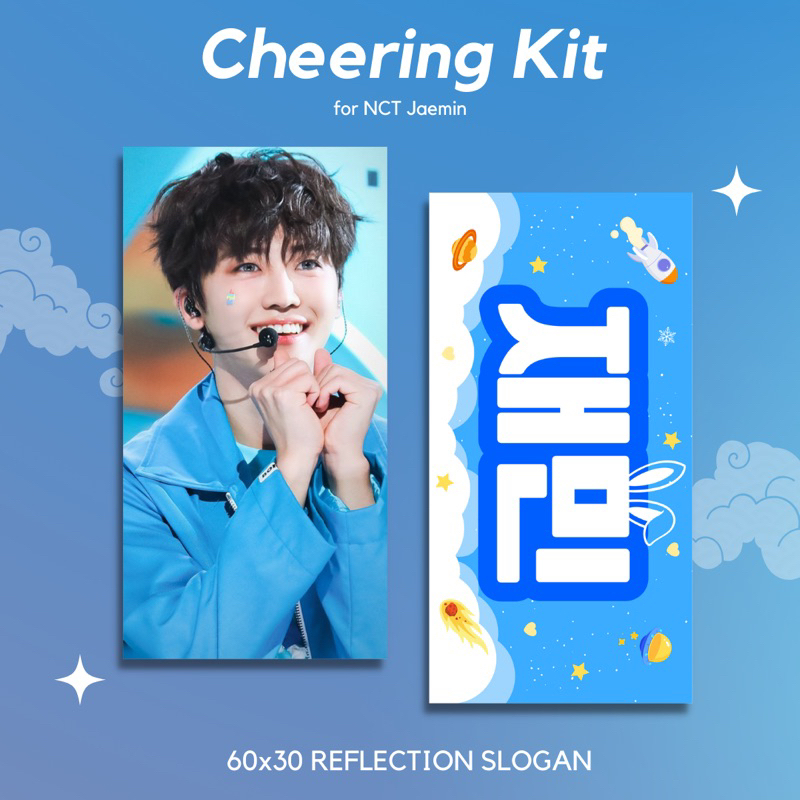 [PRE-ORDER] SLOGAN / CHEERING KIT NCT (JAEMIN JENO HAECHAN JISUNG MARK RENJUN CHENLE) || BISA CUSTOM