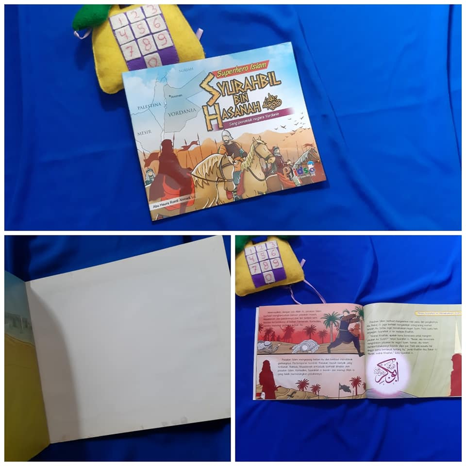 Syurahbil bin Hasanah Superhero Islam buku anak bekas second preloved