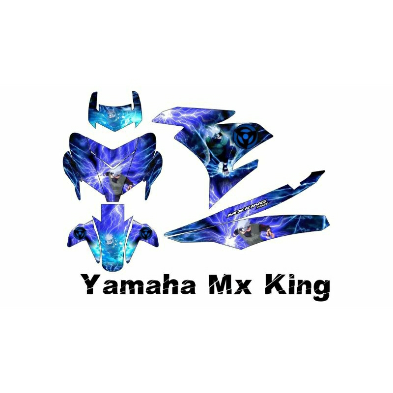 Decal Sticker Striker Yamaha  Mx King Fullbody Motif Anime Naruto