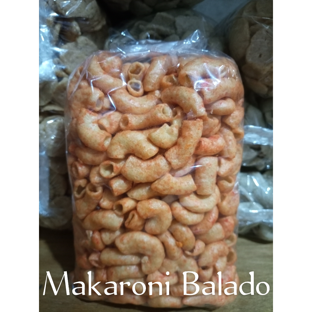 

Kerupuk Makaroni Pedas 250gr