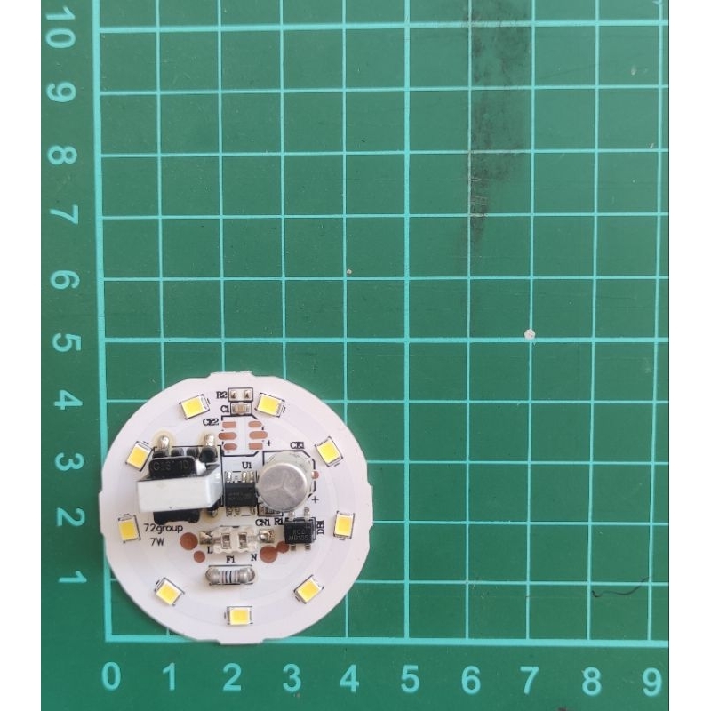 PCB MESIN LAMPU LED 7 WATT SUPER TERANG GRATIS BUBBLE DAN KARDUS