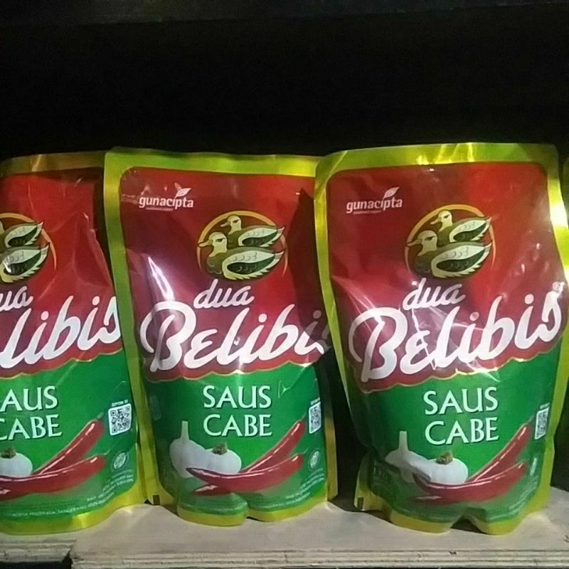 

BELIBIS saus cabe,sambal 1 kg