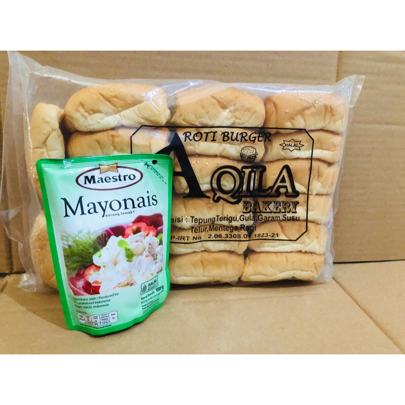 

BUNDLING ROTI HOTDOG MINI 20 & MAESTRO MAYONAIS 180gram