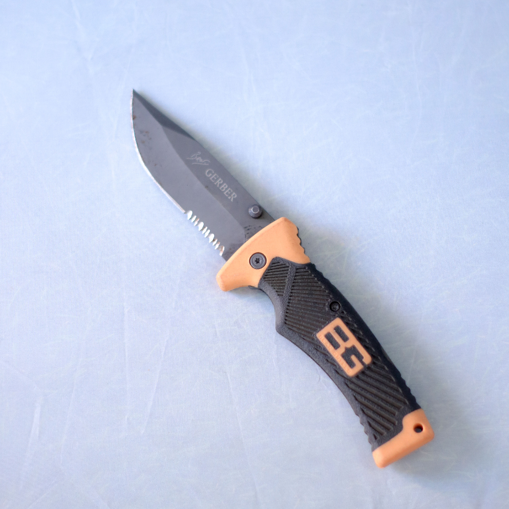 Pisau Outdoor Gerber Bear Grylls