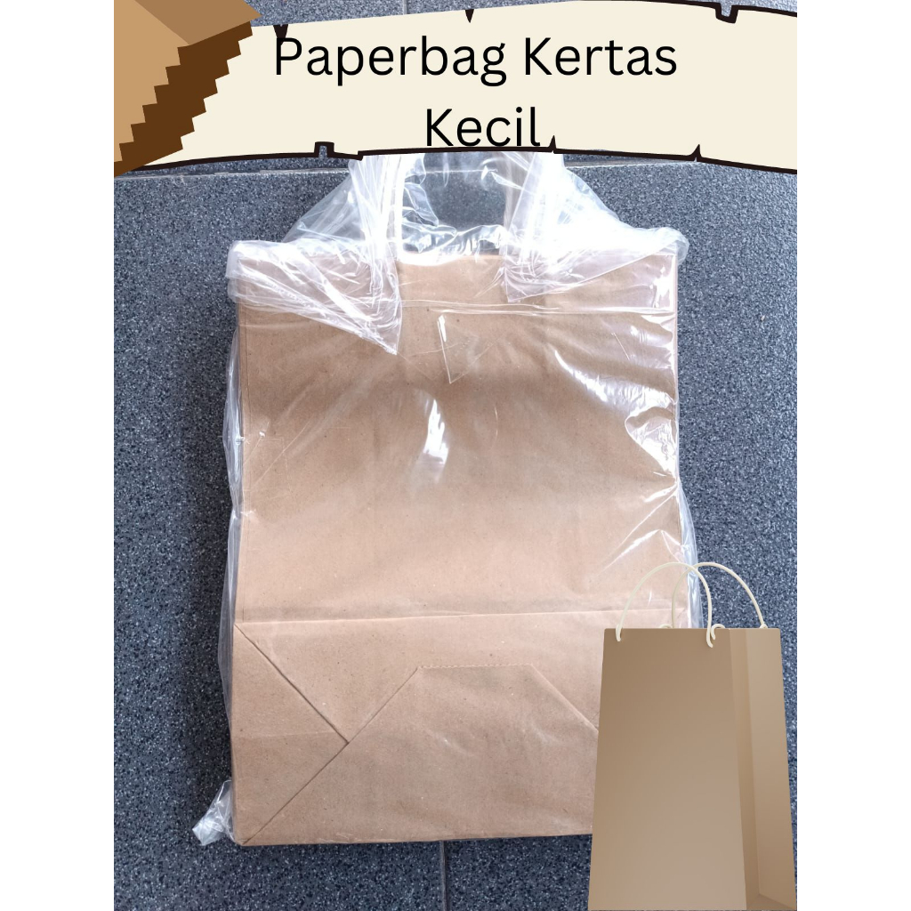 

PAPERBAG TAS KERTAS BATIK COKLAT 1 PAK ISI 12 TAS KERTAS