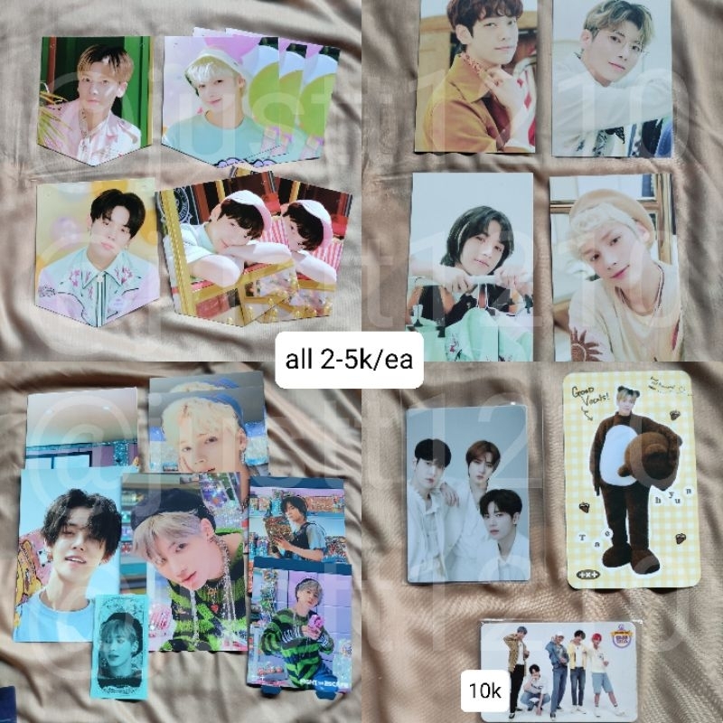 clearance sale txt tomorrow by together official merch postcard photo garland poster cut out board a