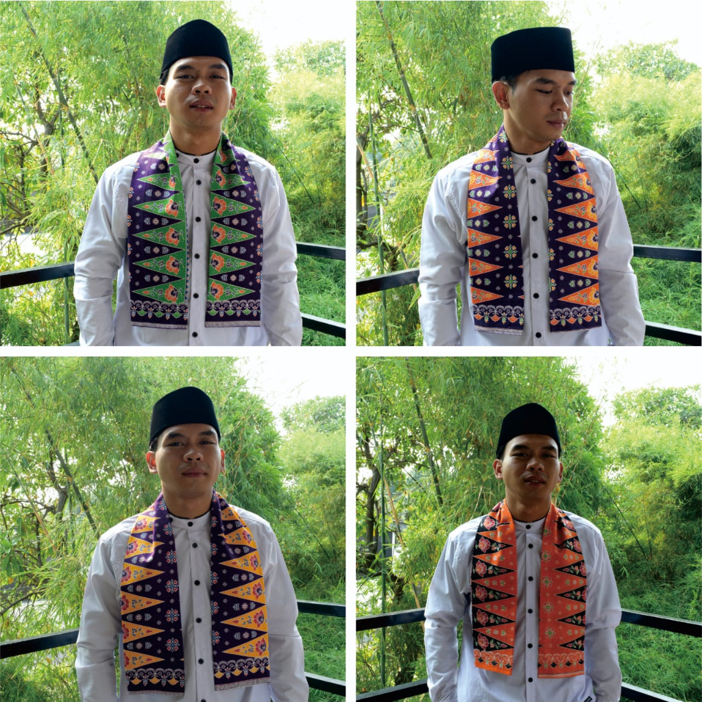 Cukin Betawi  Selendang Betawi  Cukin Gigi Balang Cukin Motif Gigi Balang Terbaru