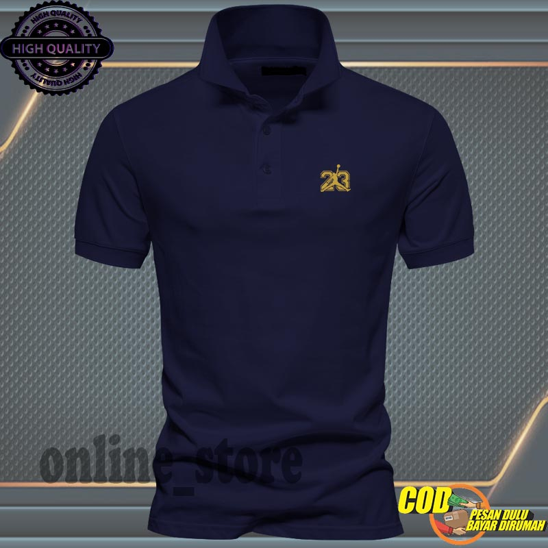 BARU .... Baju Kaos Polo Pria Lengan Pendek / Baju Kaos Polo Casual Pria Premium / Kaos Polo Distro 