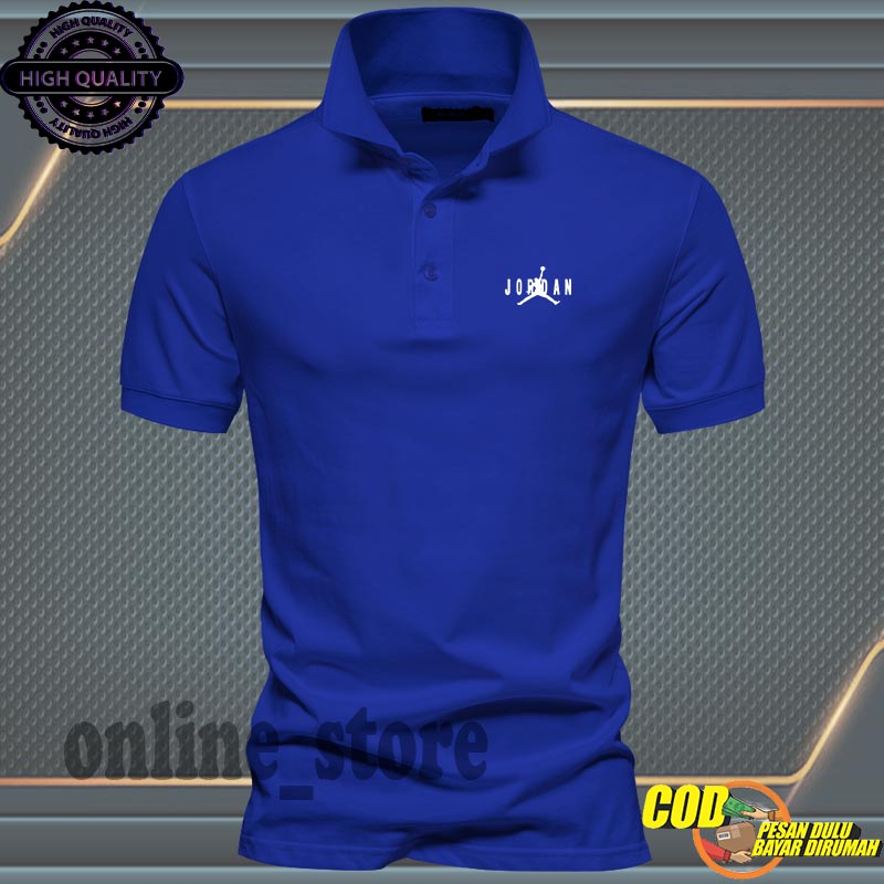 BARU .... Baju Kaos Polo Pria Lengan Pendek / Baju Kaos Polo Casual Pria Premium / Kaos Polo Distro 