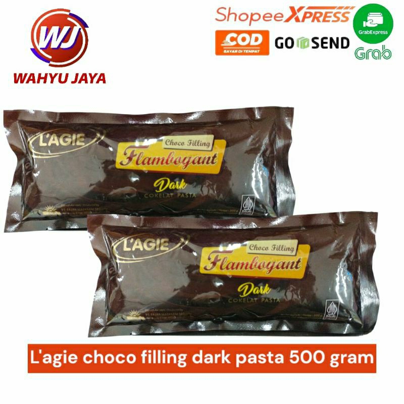 

LG flamboyan dark choco filling 500 gram