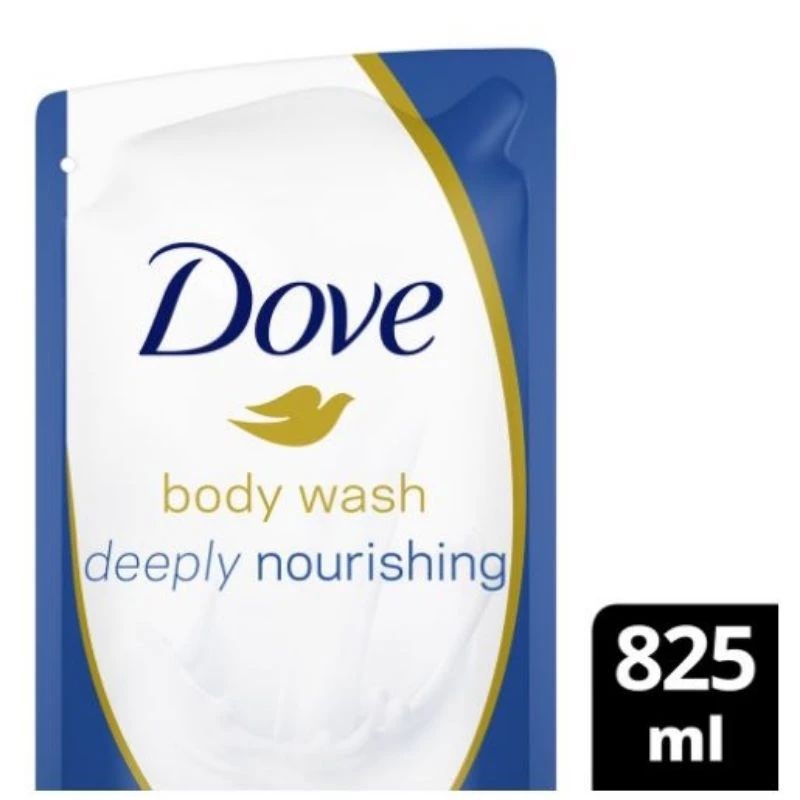 Dove Body Wash Deeply Nourishing /Sabun mandi cair refil 825ml