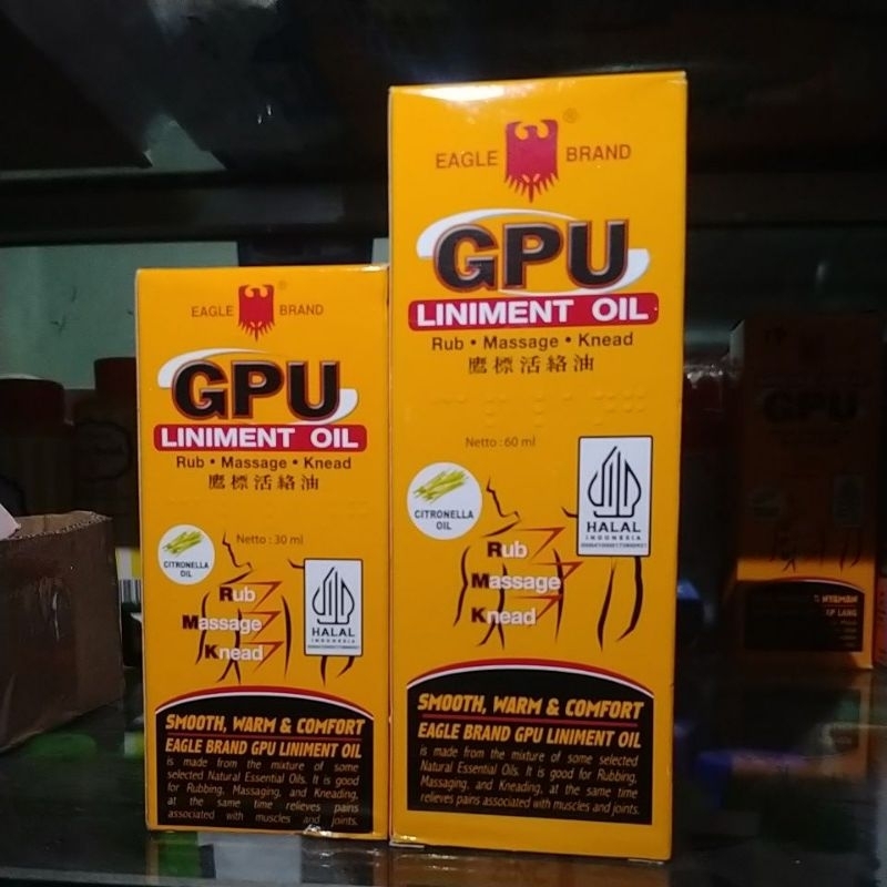 minyak gosok urut GPU