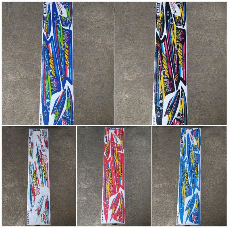 STRIPING MIO SPORTY LAMA SMILE MIO ZR VARIASI