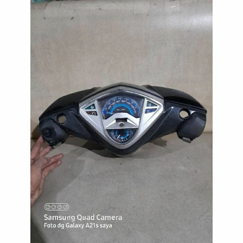 Batok kepala depan belakang Yamaha Xeon karbu full set original copotan