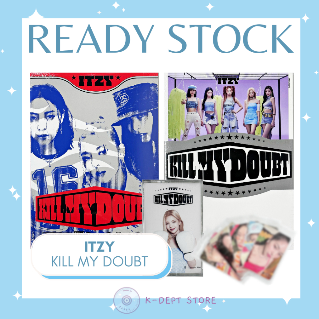 ITZY KILL MY DOUBT LIMITED STANDARD DIGIPACK CASSETTE ALBUM