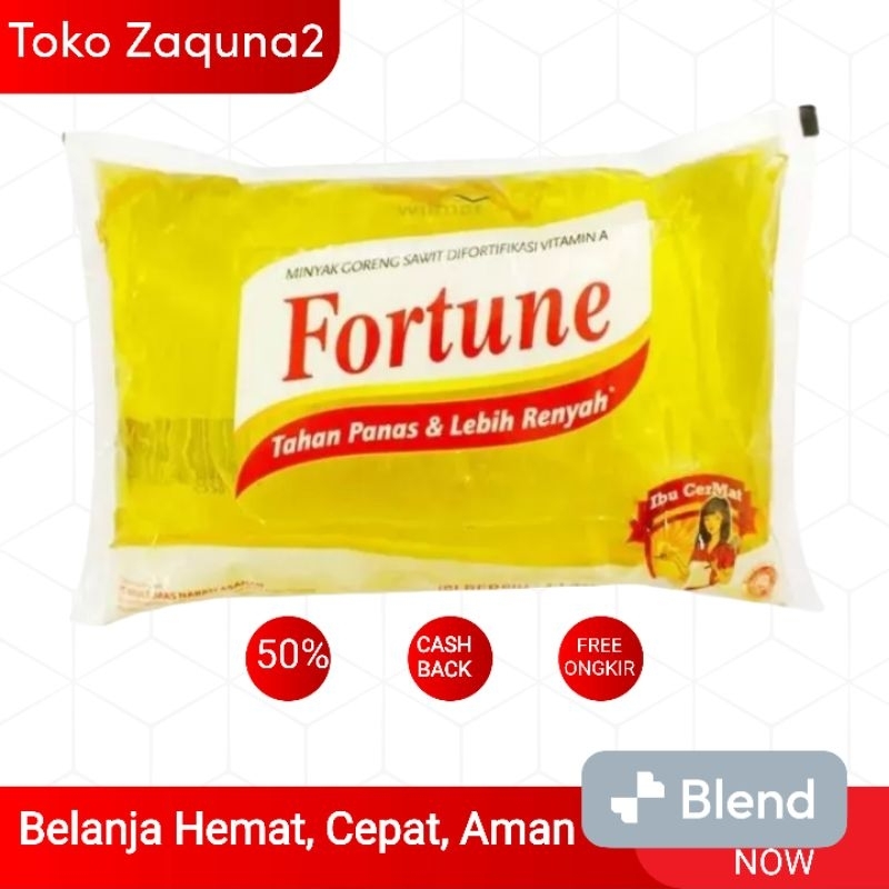 

(Gratis Packing) Minyak Fortune Goreng Liter Bantal