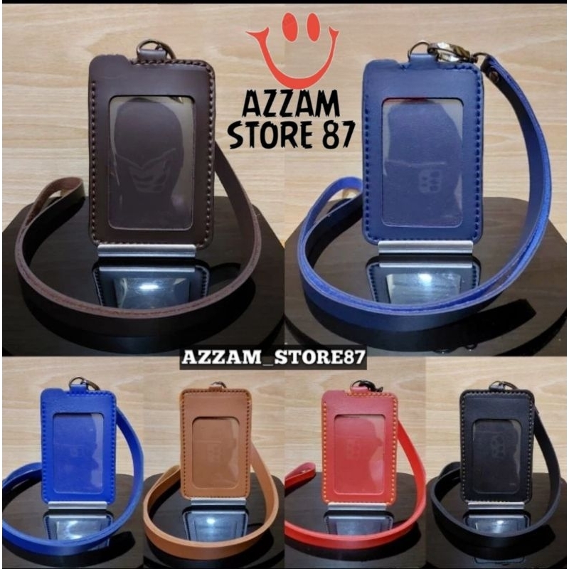 

ID Card Holder Tali Lanyard Name Tag POLOS