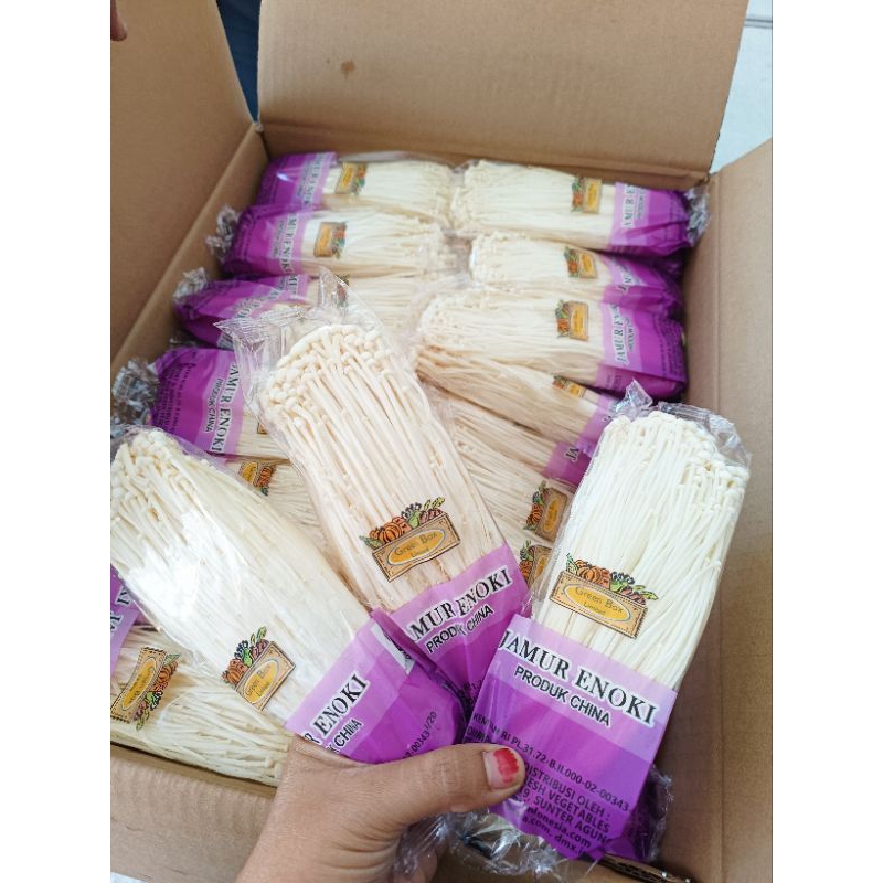 

jamur enoki