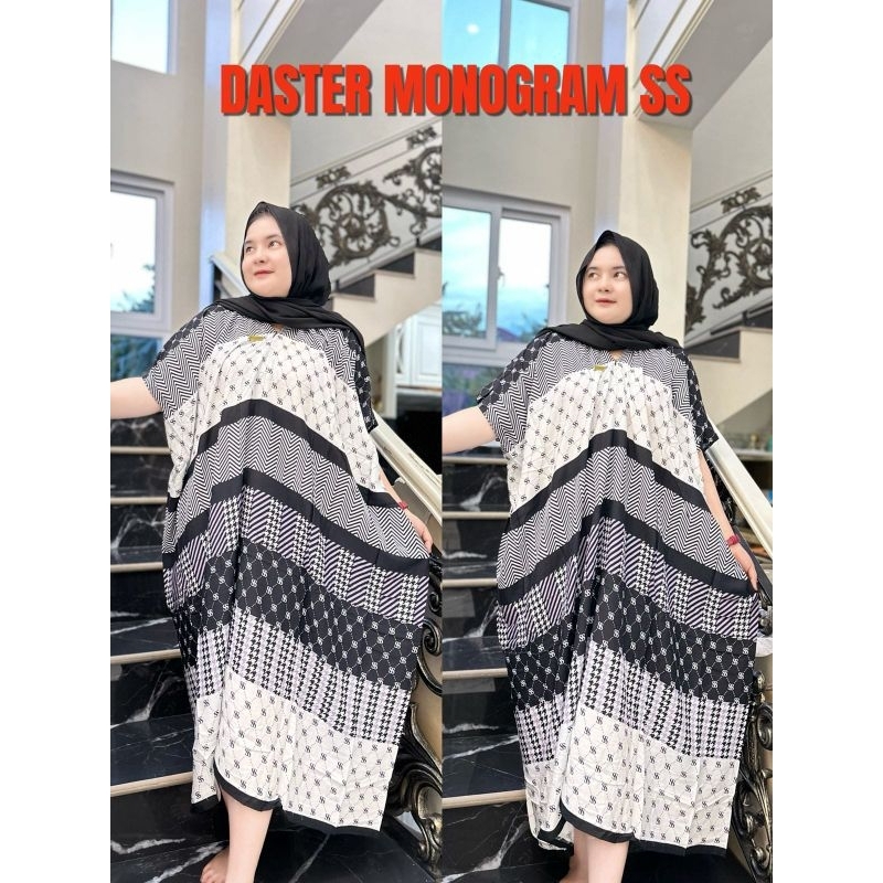 (BISA COD) 100% ORI DASTER MONOGRAM SS BY SHELLASAUKIA