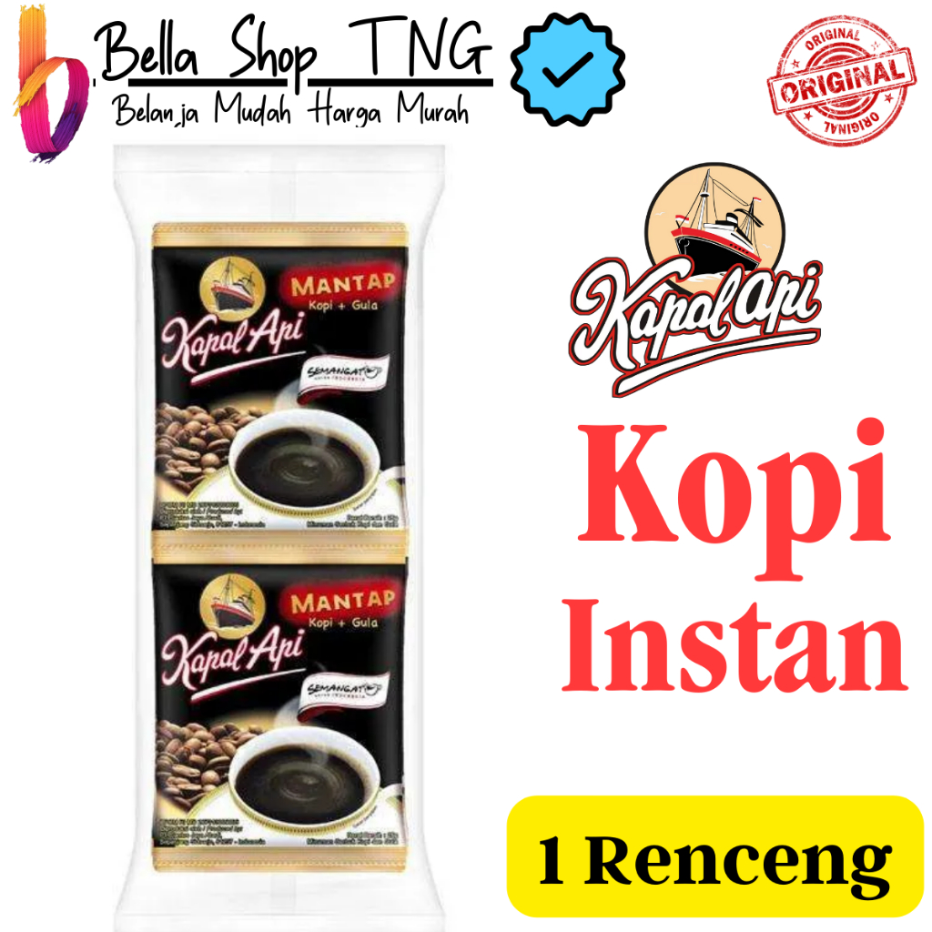 

KAPAL API Gula Rasa Mantap 1 Pack (10 x 25 gr)