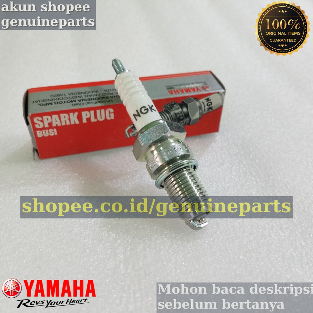 BUSI NGK D8EA BUSI YAMAHA SCORPIO ORIGINAL ASLI YAMAHA
