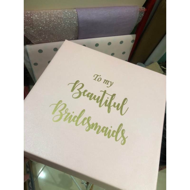 

Box kado Bridesmaids / Gift Box Bridesmaids