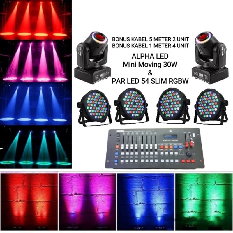Lampu Lighting Moving Beam 30W Mini